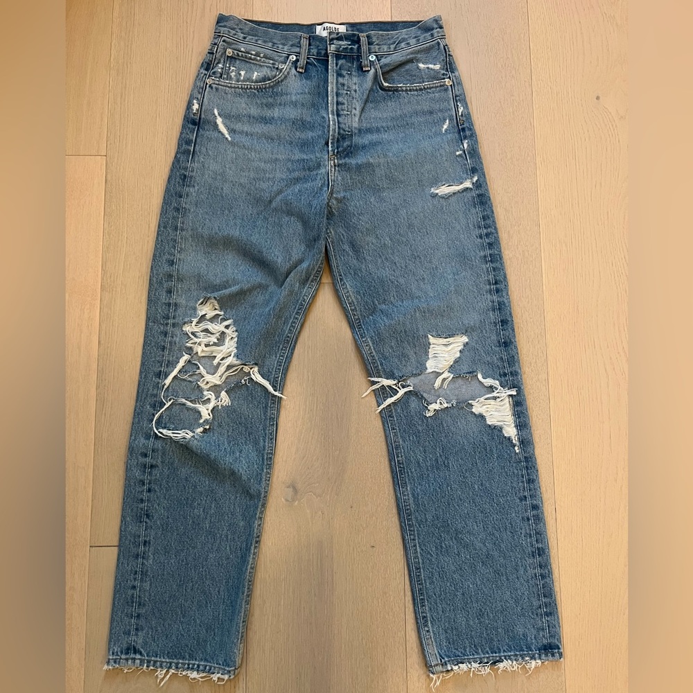 Agolde Distressed Jeans Size 27
